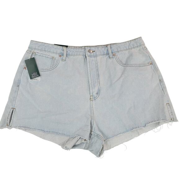 Wild Fable High-Rise Cutoff Jean Shorts  Light Wash Size 16-2.5" inseam - Picture 1 of 8